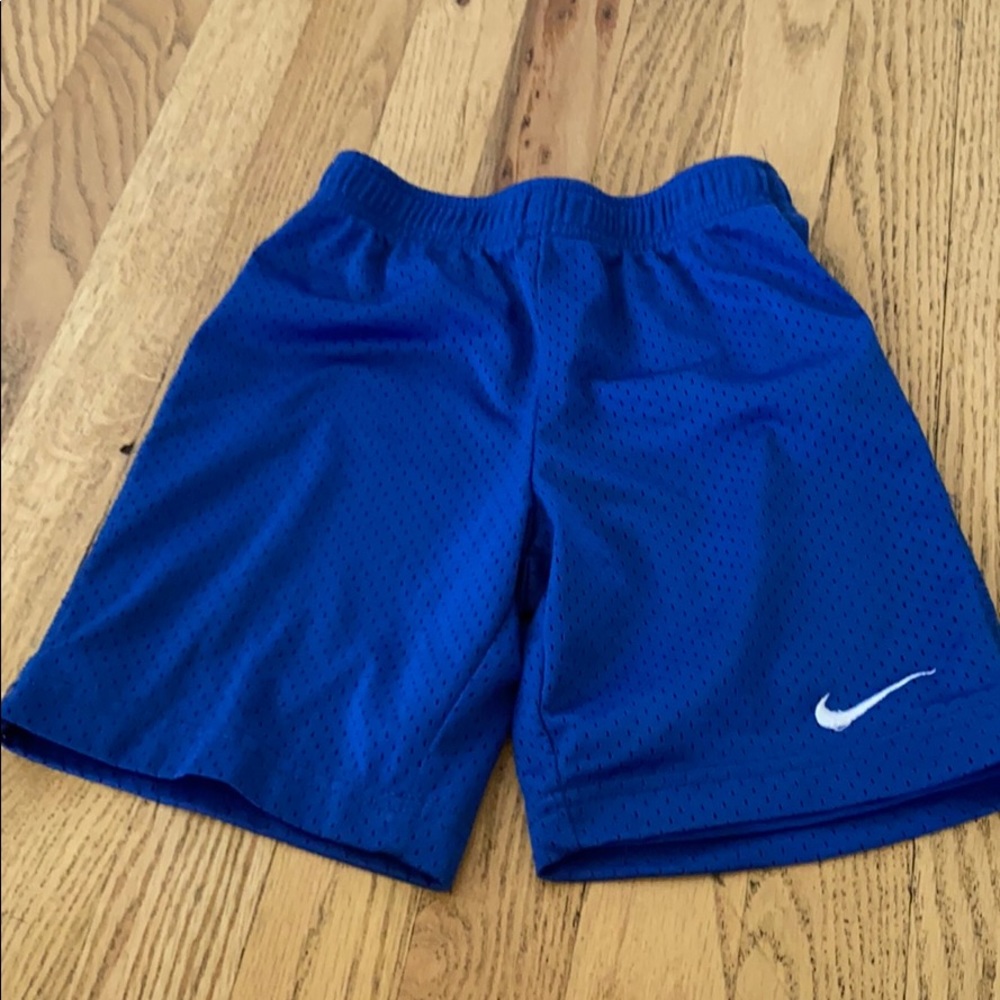 Royal blue jersey Nike short